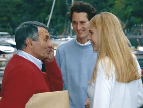 anni 2000 John Elkann a Portofino